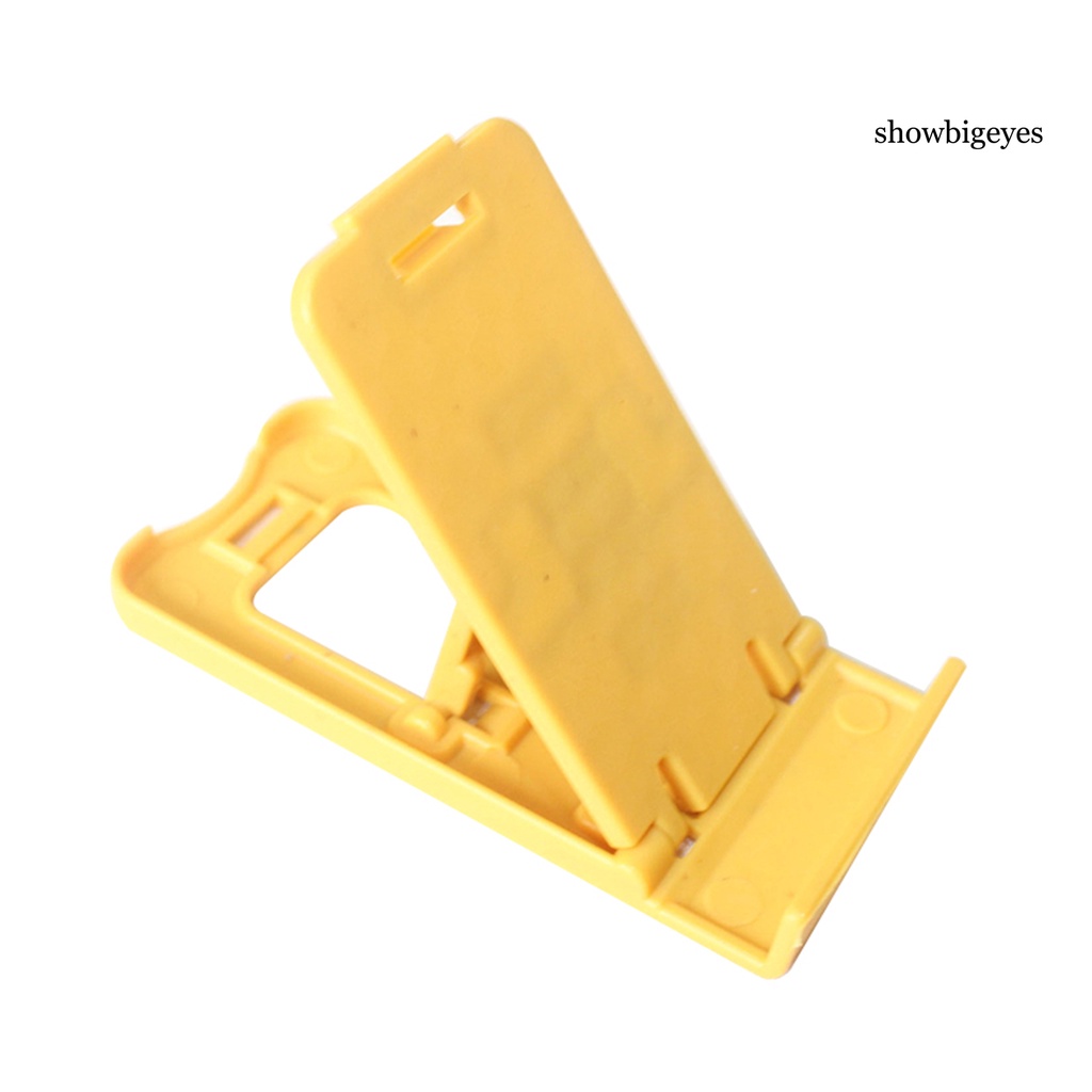 Giá Đỡ Điện Thoại Để Bàn Bằng Nhựa Có Thể Gấp Gọn Tiện Dụng