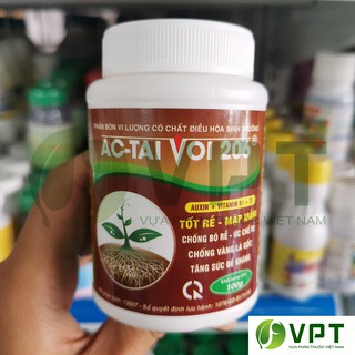 Phân bón kích rễ AC-TAI VOI 206 - Tốt rễ, mập mầm Hũ 100g