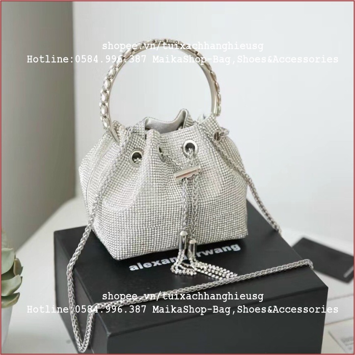Túi Wang Đính Đá Siêu Hot Thời Thượng Cho Chị Em Diện Đồ Đi Tiệc DC3701