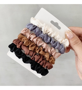 Set 6 dây buộc tóc xinh xắn dành cho nữ