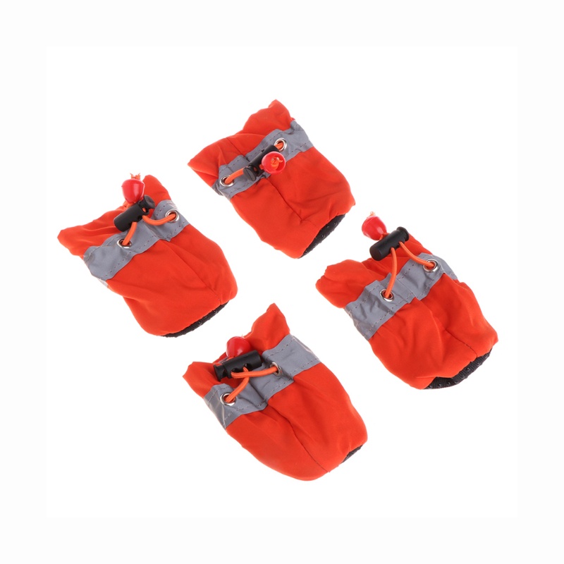 Set 4 Đôi Giày Chống Trượt Dành Cho Chó Cưng Cỡ Nhỏ / Vừa / Lớn