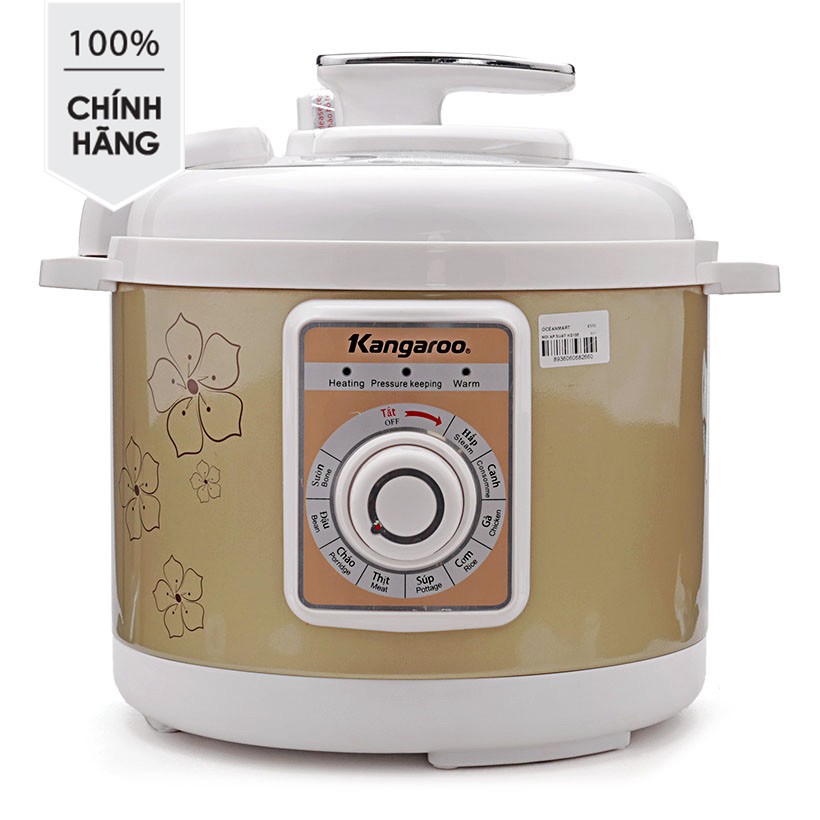 Nồi áp suất Kangaroo KG135 5L (Bảo Hành 12 Tháng Chính Hãng)-HỘP XẤU