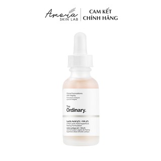 The Ordinary - Lactic Acid 5% + HA 2% (30ml) - Serum tẩy da chết hóa học làm sáng da, đều màu da - Amora Skinlab