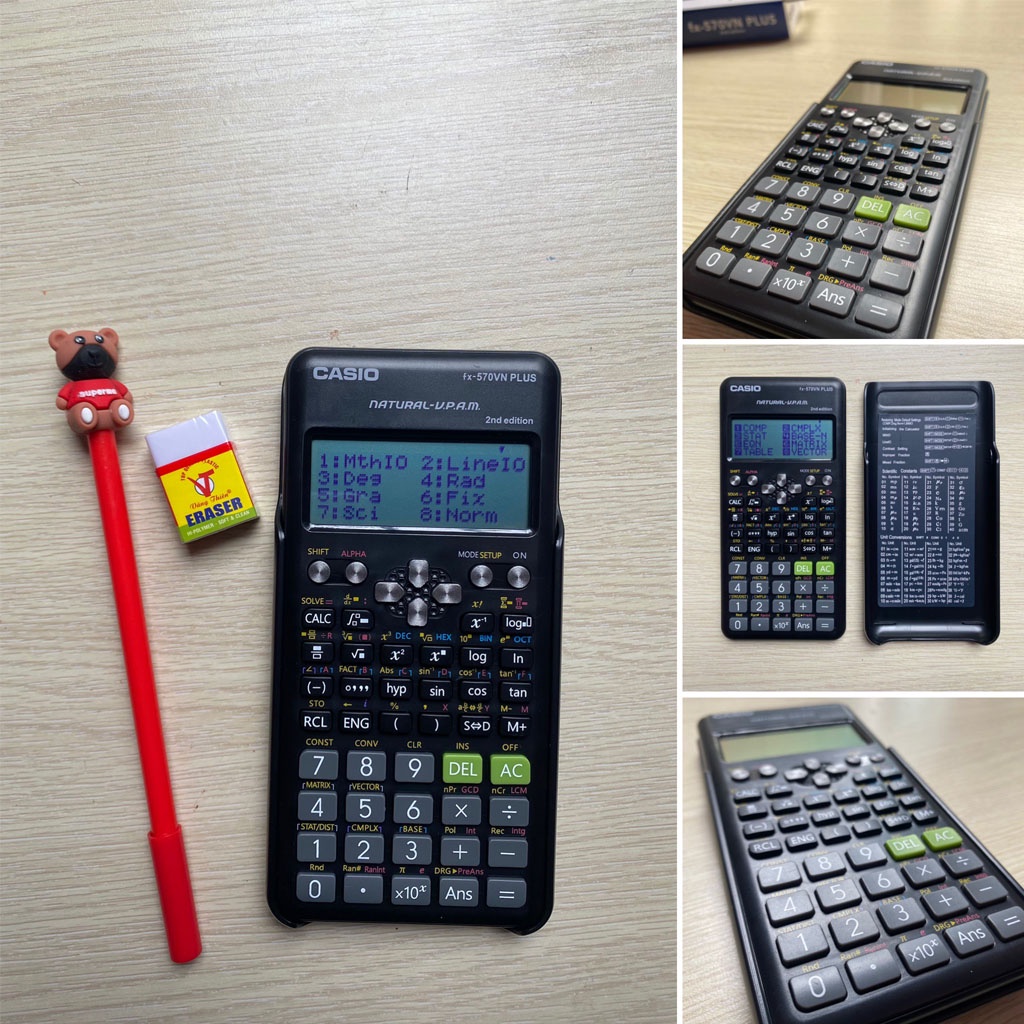 Máy Tính Cầm Tay FX 570VN Plus 2nd Editon, Máy Tính Học Sinh Giá Rẻ  FX 570 VN Plus