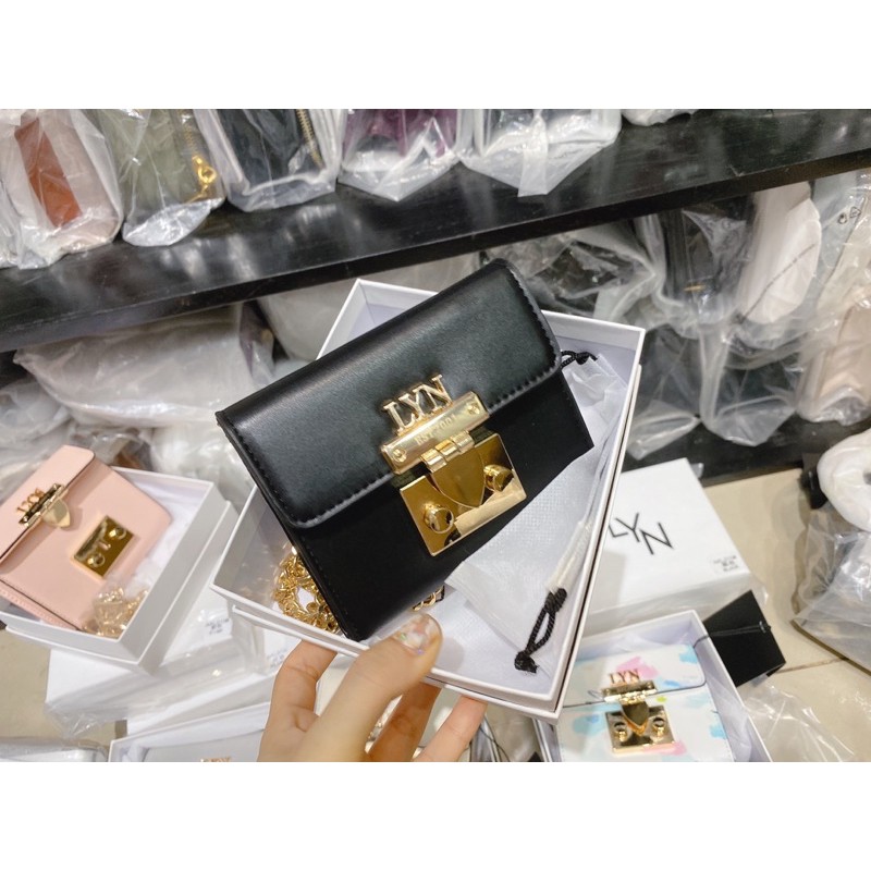 Ví lyn gấp mini kèm dây đeo