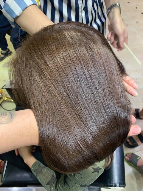 Thuốc nhuộm màu nâu lạnh + oxy trợ nhuộm | BigBuy360 - bigbuy360.vn