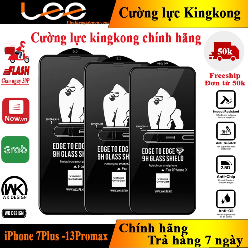 Kính Cường Lực KingKong cam kết chính hãng WK