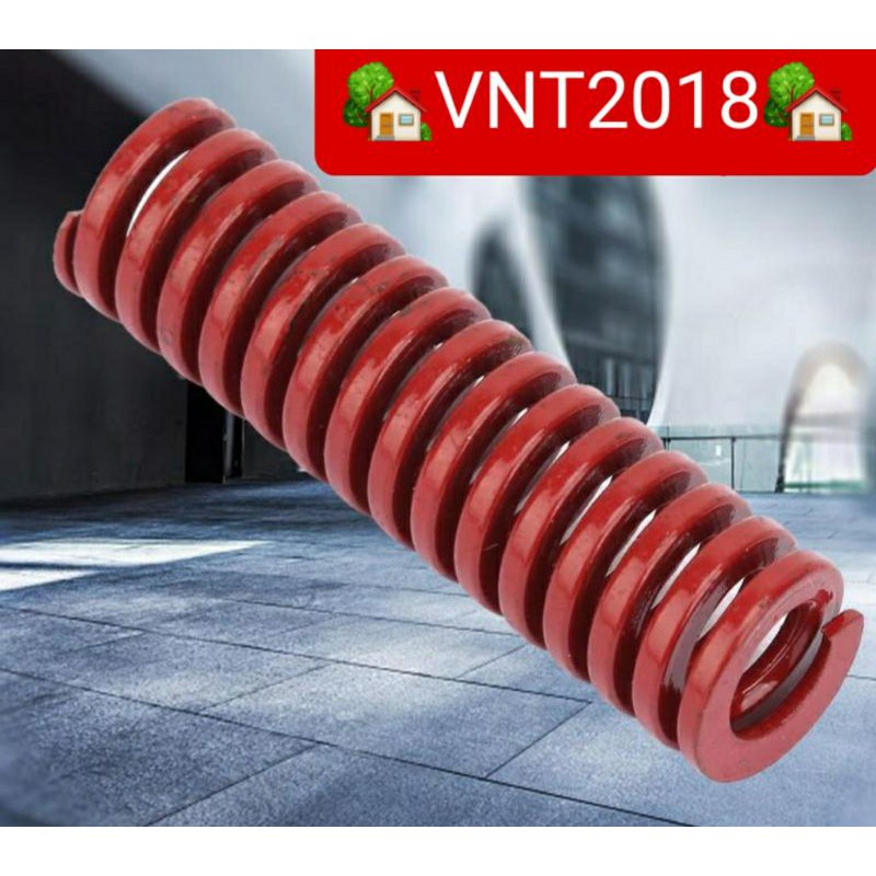 Lò xo nén phi 10 chuyên dụng màu đỏ