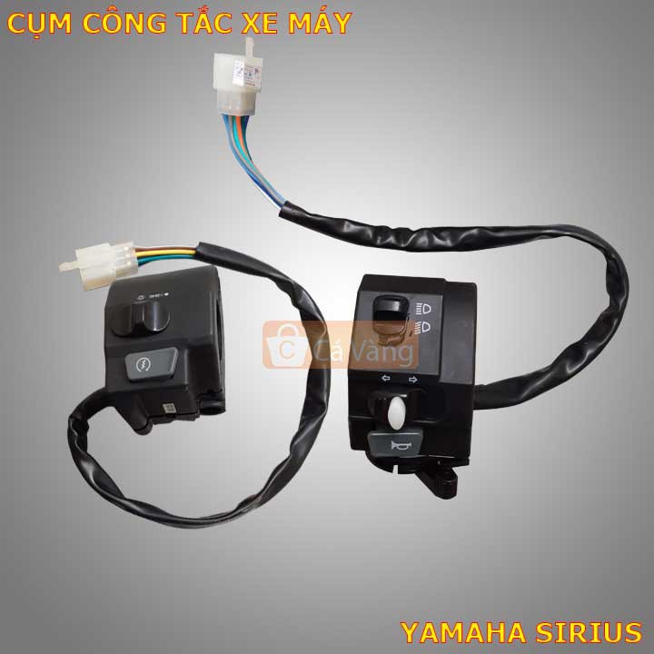 Cùm công tắc xe máy Yamaha Sirius chất lượng như Zin giá rẻ