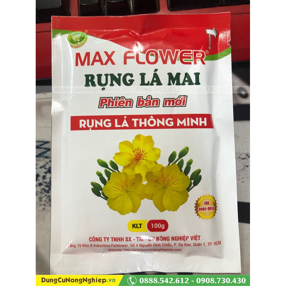 Thuốc rụng lá mai MAX Flower 100g
