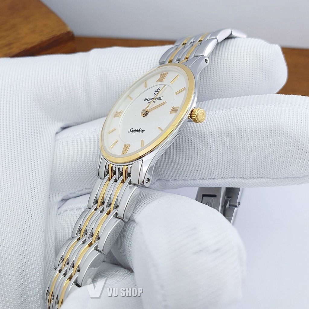 Đồng hồ nữ SUNRISE DL736SWC - Siêu mỏng