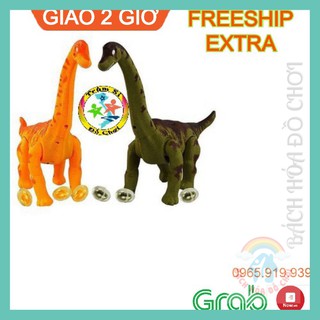 Khủng long đẻ trứng 💖𝑭𝑹𝑬𝑬𝑺𝑯𝑰𝑷💖 Mẫu cao cổ Pin đẻ trứng nhạc đèn di chuyển