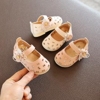 Giày Búp Bê Kiểu Công Chúa Dễ Thương Xinh Xắn Dành Cho Bé Gái 0-1 - 2 Tuổi