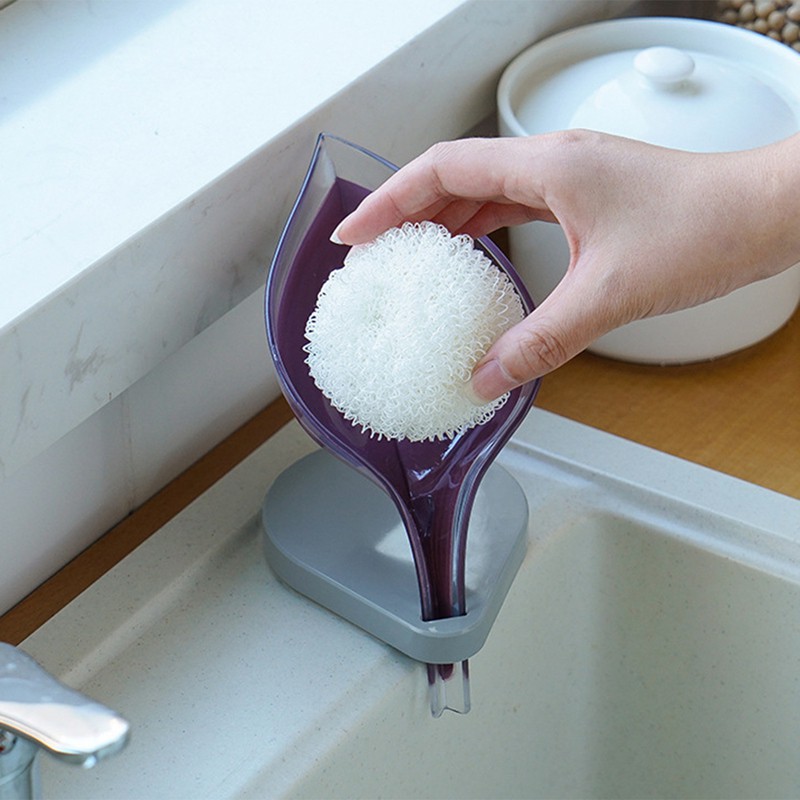 Bộ 3 Giá Để Xà Phòng Hình Chiếc Lá