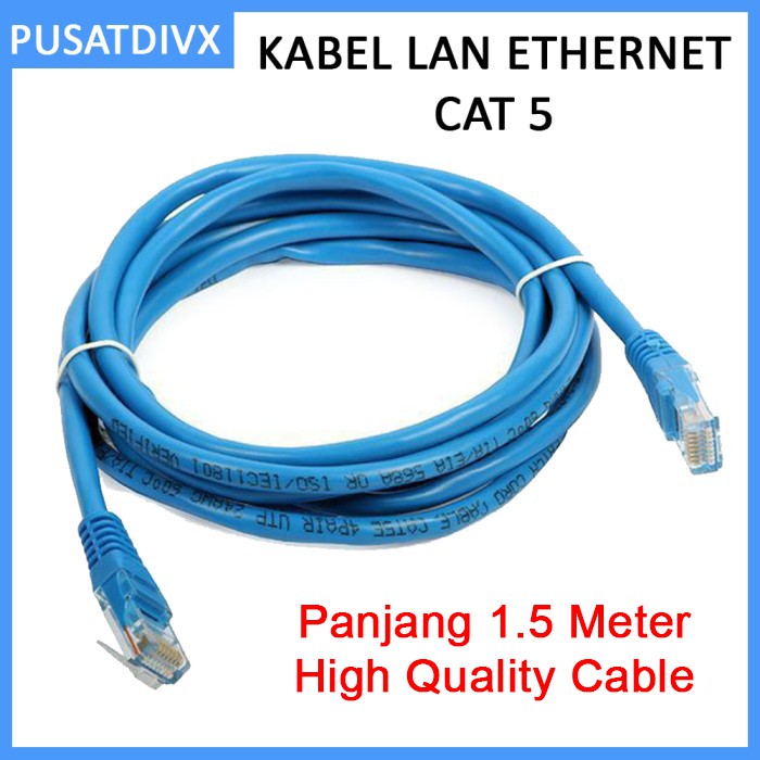 Dây Cáp Mạng Ethernet 1.5m 150cm Cat5 100m