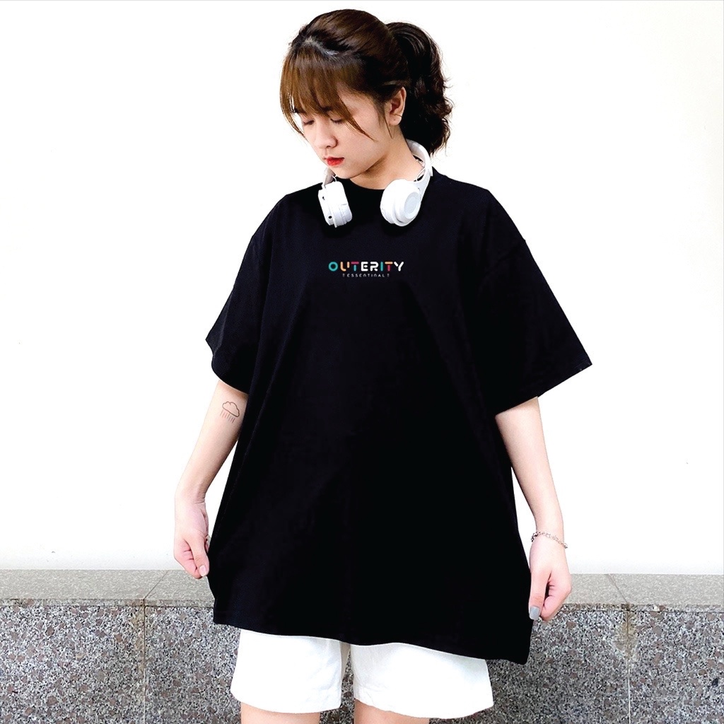 Áo Thun Tay Lỡ Nam Nữ OUTERITY Unisex Form Rộng - BW Fashion