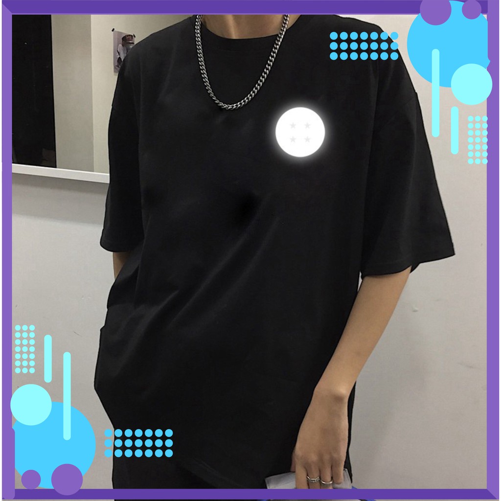 Áo thun tay lỡ Phản Quang Thầy Trò Goku Nam Nữ - Áo thun giá rẻ AT01
