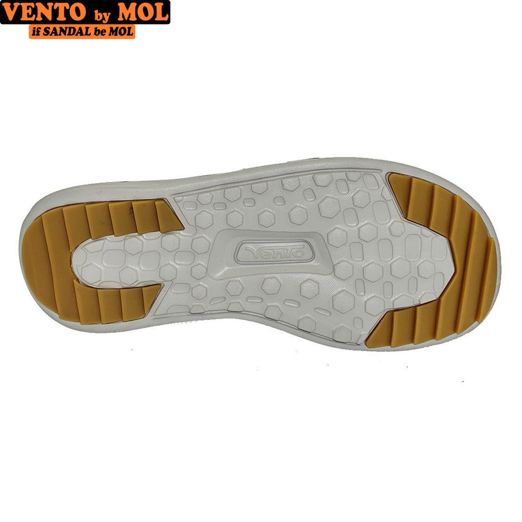 Giày sandal Vento nam quai ngang bản to có quai hậu điều chỉnh được mang đi học đi biển du lịch NB57B