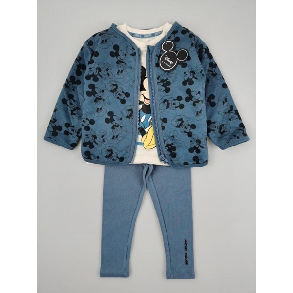 Set 3ct bộ Mickey sz 0/3M