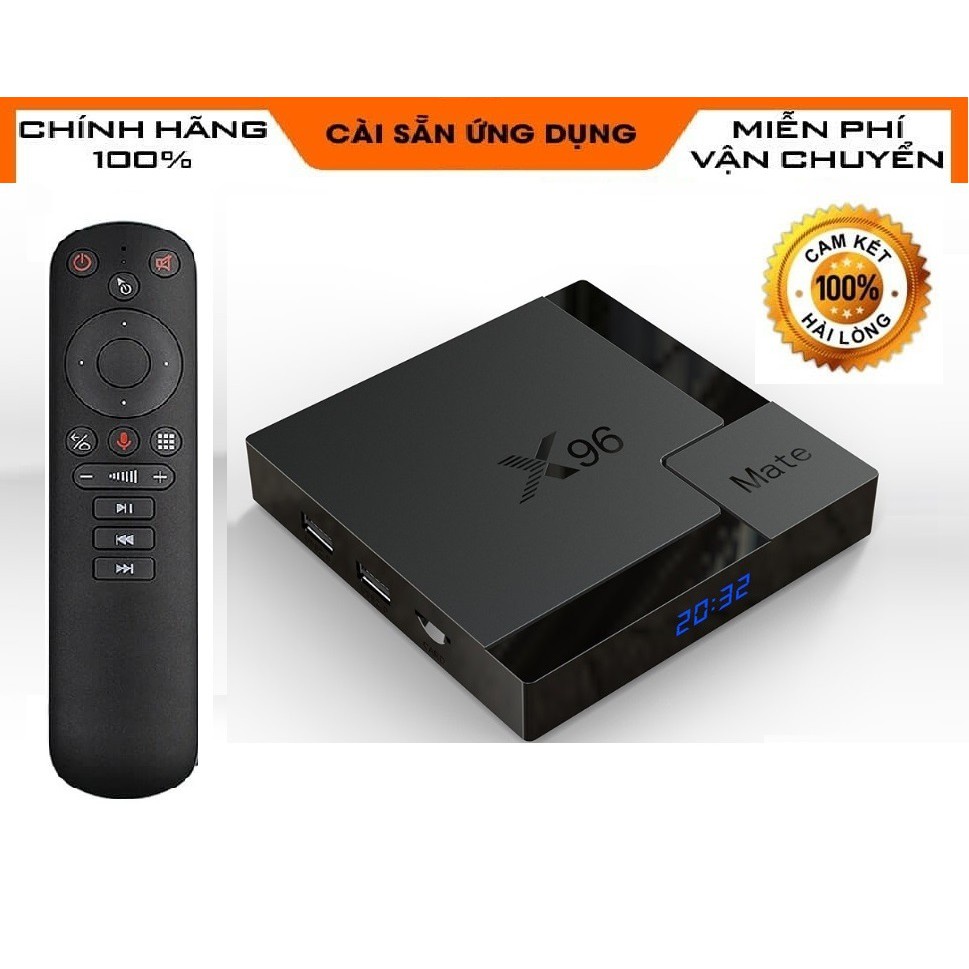 L?i khen ng?i ?áng giá Android Box X96 Mate, Android TV 10, Allwinner H616, Ram 4GB, Rom 32GB, Wifi 2.4Ghz/5Ghz, Bluetoo