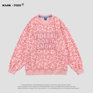 Sweater da báo Tideenku Dont Smoke