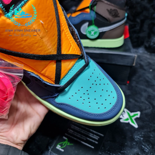 Giày Jordan 1 Cổ Cao Tokyo Bio Hack Nam Nữ