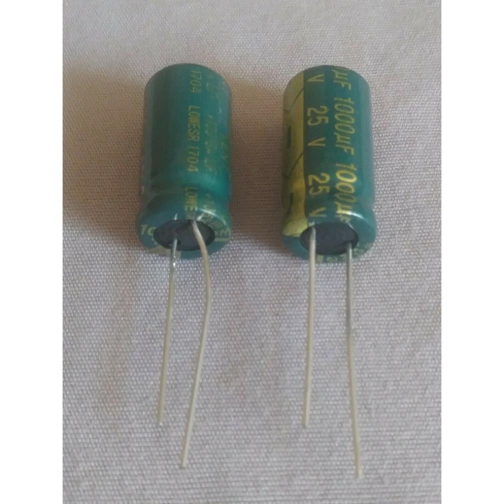 1 bịt 10 Tụ Hóa 1000uF 25V Dùng Cho Nguồn LCD Và ATX PC