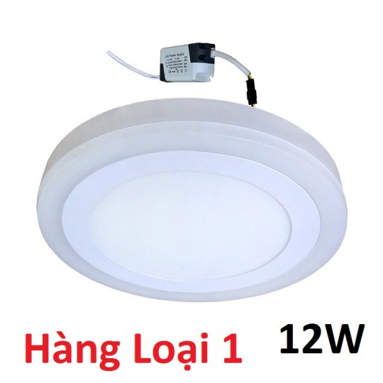[GiảmGiá70%]Bóng đèn LED ốp trần nổi tròn tường 12W sáng trắng tại TPHCM