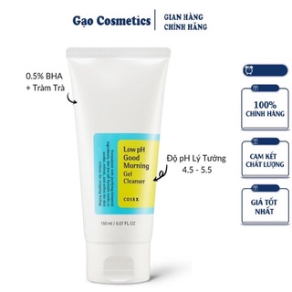 Sữa rửa mặt cosrx 150ml dạng gel