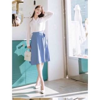 Chân váy thắt nơ hana👄freeship👄 giảm ngay 50k khi nhập thời trang nữ công sở thiết kế cao cấp