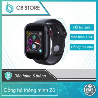 Đồng hồ thông minh lắp sim nghe gọi, nhắn tin Z6