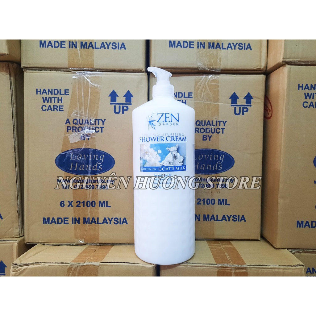Sữa tắm Zen siêu to khổng lồ 2100ml | Nhập khẩu từ Malaysia
