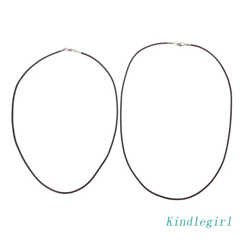 Vòng cổ Da Bện Có Khóa Càng Cua Siêu Bền Làm Quà Tặng Trang Sức