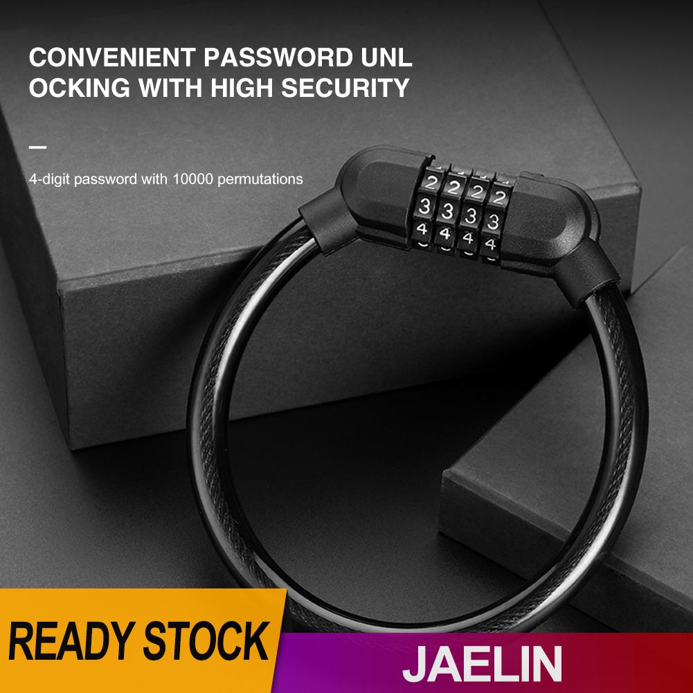 Khóa 4 số chống trộm cho xe đạp leo núi