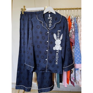 Bộ đồ ngủ pijama lụa cao cấp