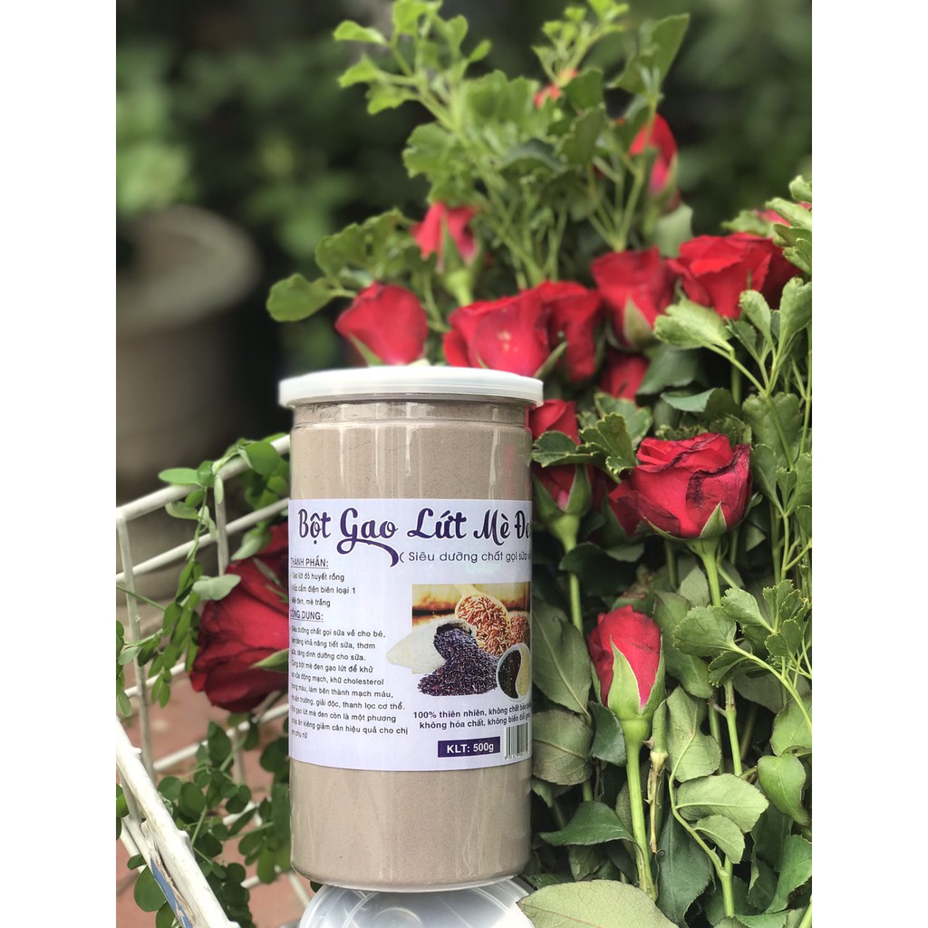 💟💟 Bột Gạo Lức Mè Đen Nếp Cẩm Giảm Cân Lợi Sữa 500g | BigBuy360 - bigbuy360.vn