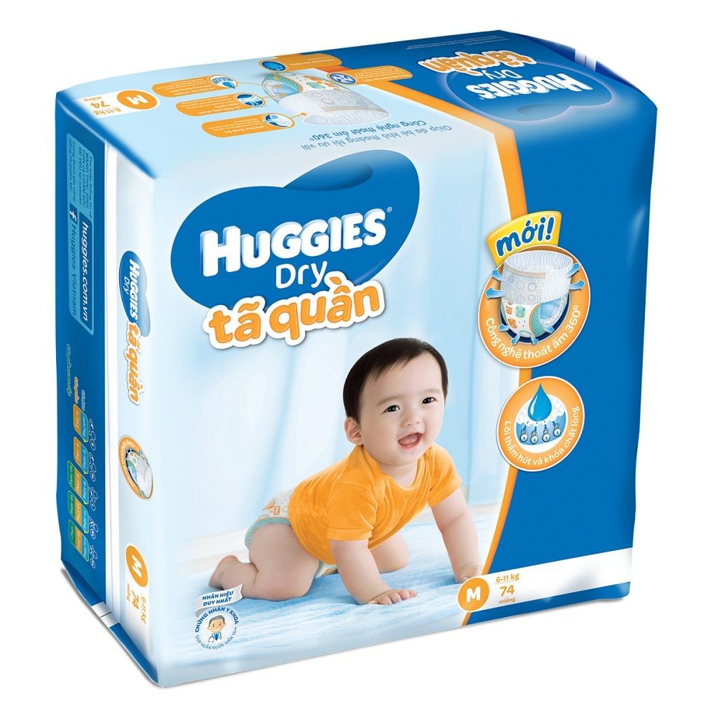 Tã quần Huggies M74
