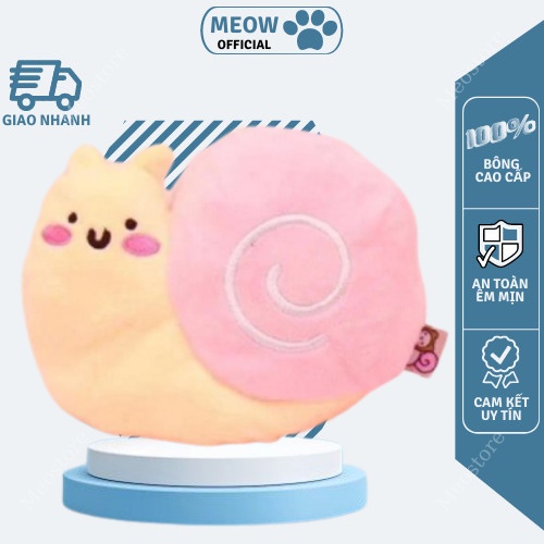 Gấu Bông Ốc Sên Cảm Xúc .Ốc Sên Cảm Xúc Nhồi Bông MeowStore