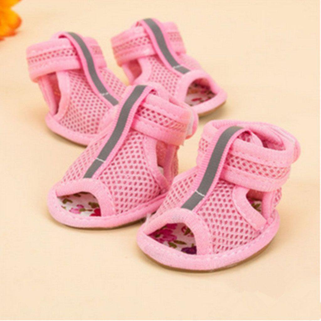 Epoch Bộ 4 Xăng đan Thoáng Khí Thời Trang Xuân Hè Dành Cho Cún Cưng