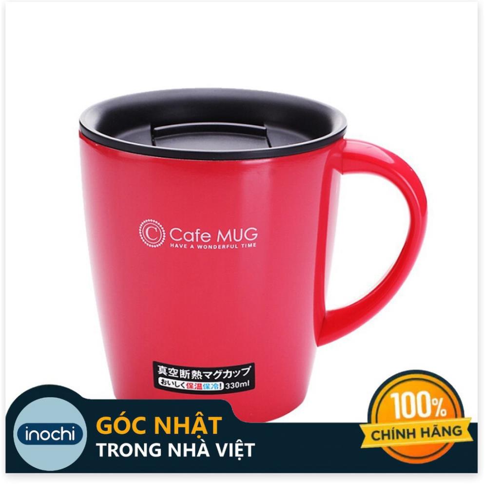 Cốc Uống Cafe Giữ Nhiệt Asvel Nhật Bản Bằng Thép Không Gỉ Cách Nhiệt và Giữ Nhiệt Với Nắp Đậy Cao Cấp