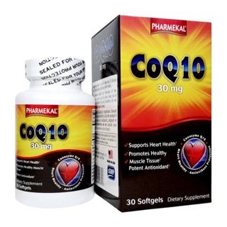 Viên uống hỗ trợ tim mạch Pharmekal CoQ10 30 viên