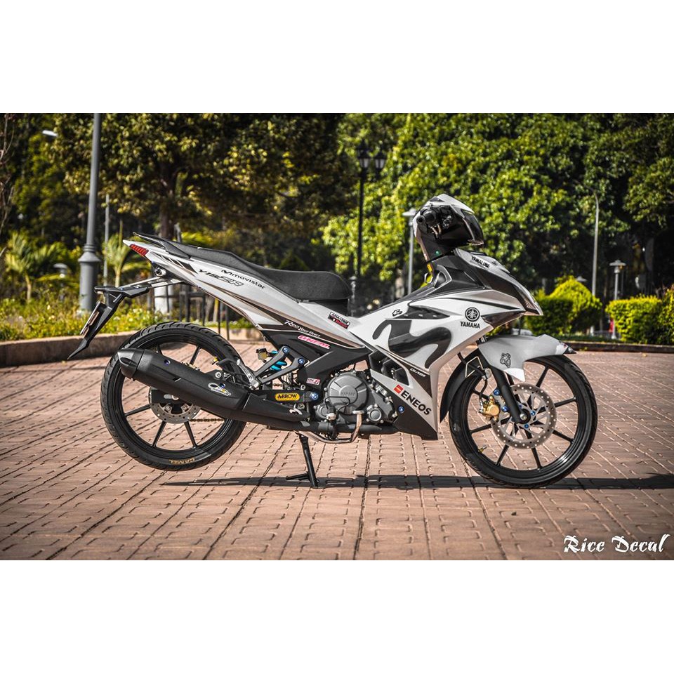 Tem Rời Exciter 150 Movistar In trong Dán xe trắng/Bạc 1