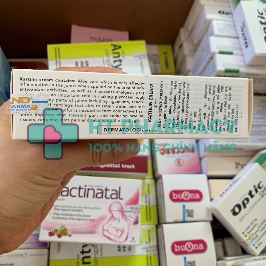 Kem bôi xương khớp KARTILIN (Nhập khẩu Châu Âu)