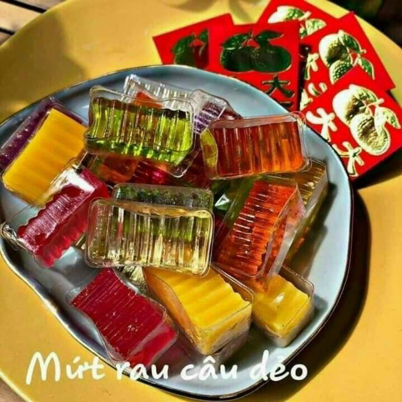Mứt rau câu dẻo Kim Vân 1kg