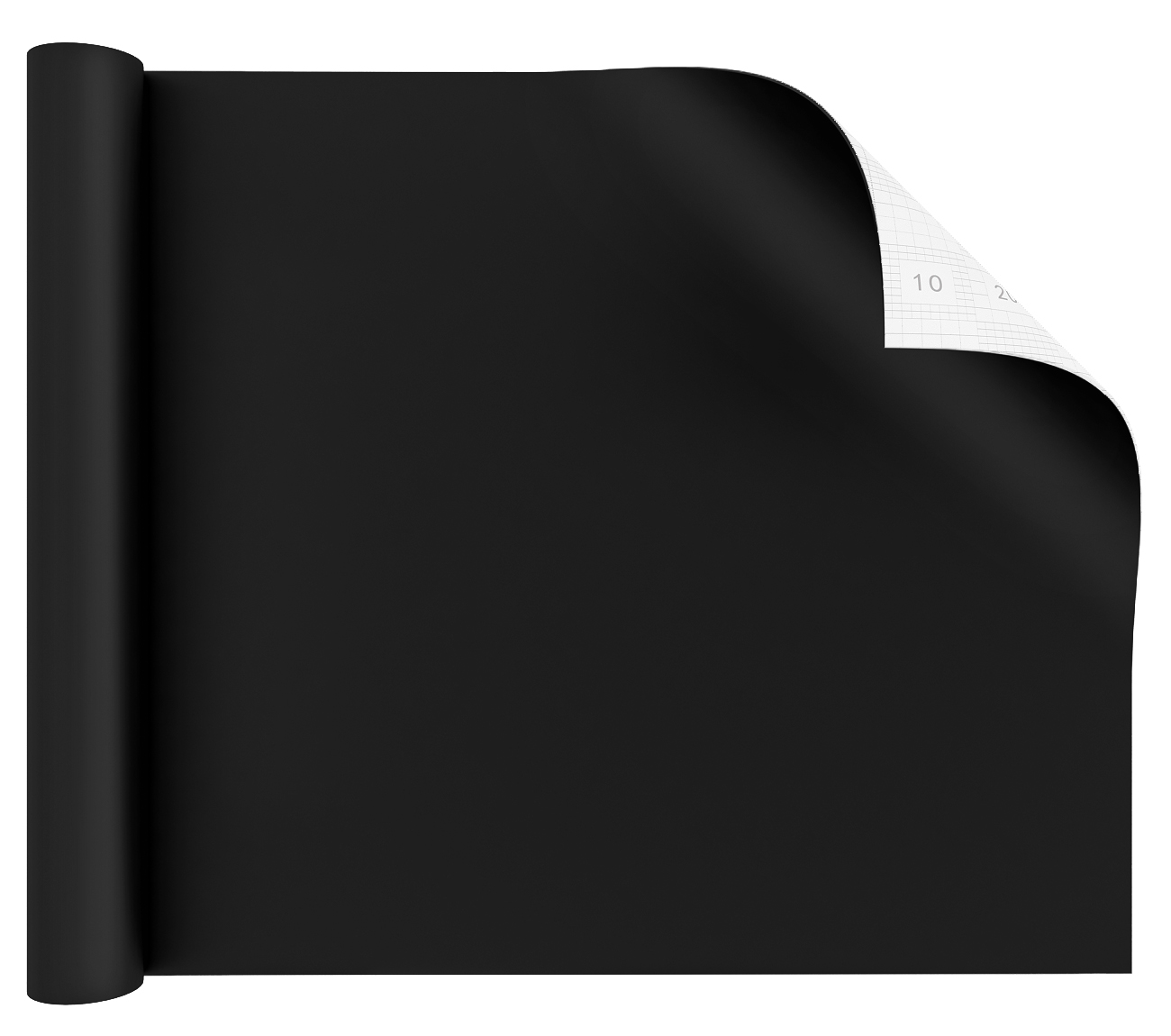 Giấy dán tường Yenhome PVC tự dính màu đen dày cao cấp thân thiện với da dễ vệ sinh chống nước 40*200cm