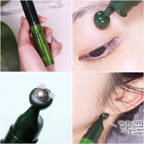 Thanh Lăn Dưỡng Mắt Innisfree Green Tea Seed Eye&amp;Face Ball 10ml