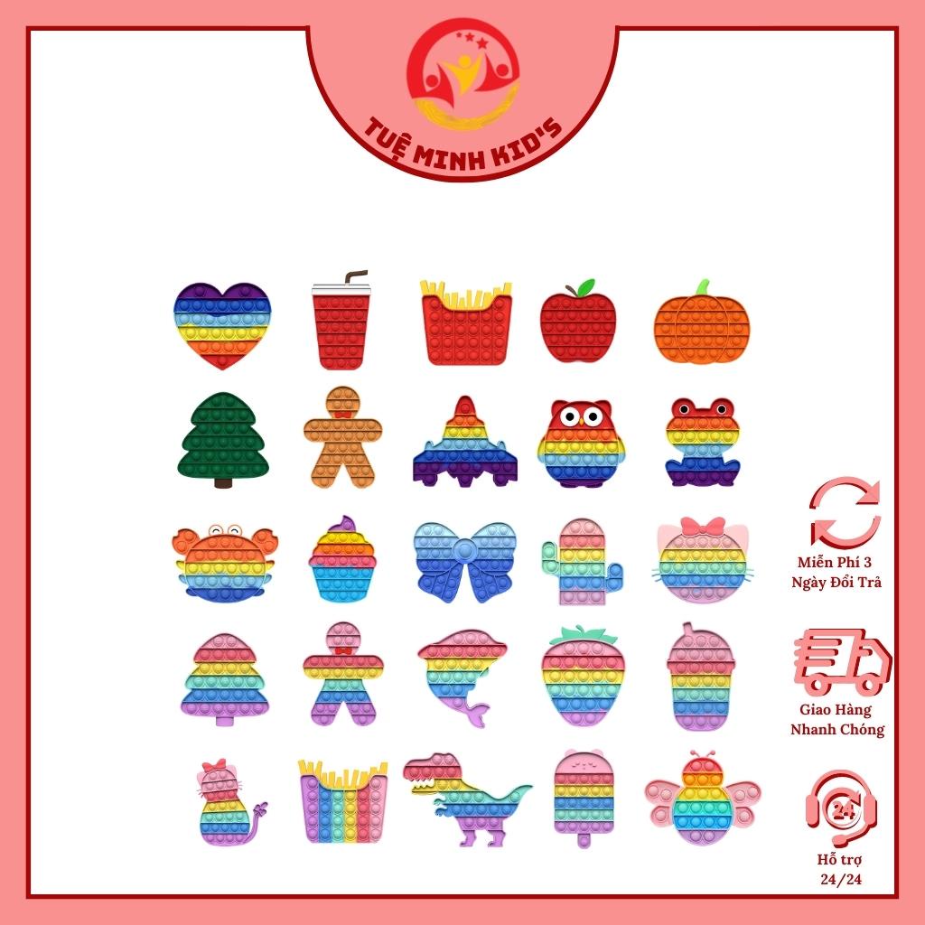 Pop It 2021 Đồ Chơi Giải Trí Thông Minh, Giảm Căng Thẳng Hiệu Quả Cho Người Lớn, Trẻ Em Tuệ Minh Kid's