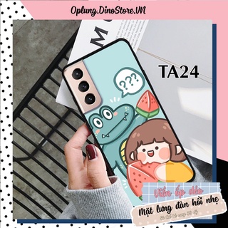 Ốp lưng Samsung S21 - S21 FE - S21 PLUS - Ốp Samsung in hình bé gái tóc nâu RORO JUMP chống va đập, chống bẩn, cực bền