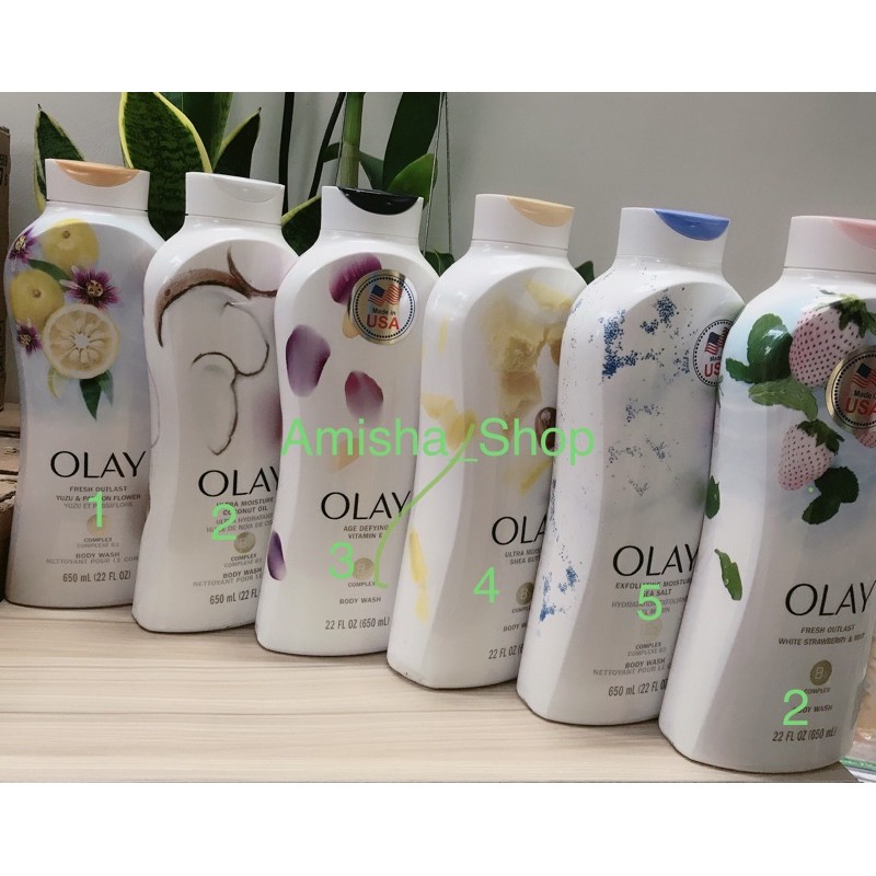 Sữa tắm olay 650ml - Mỹ