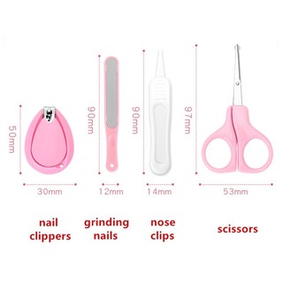 BỘ CHĂM SÓC MÓNG 4 CHI TIẾT CHO BÉ